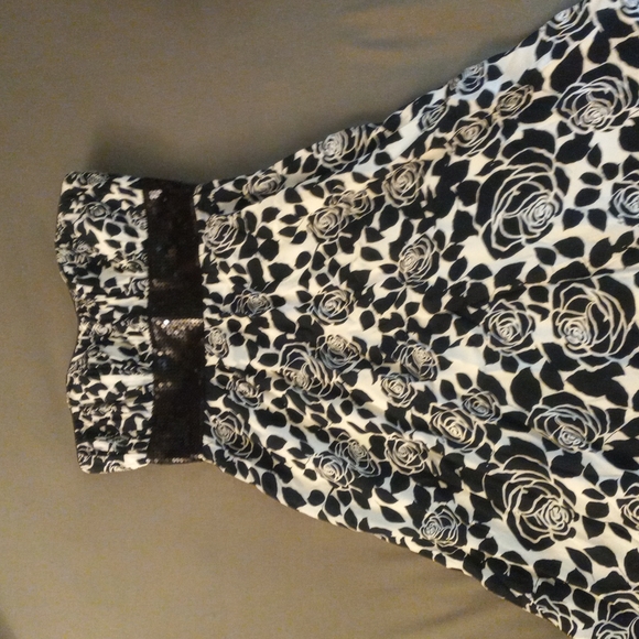 White House Black Market Strapless Dress Size 4 - Picture 1 of 7